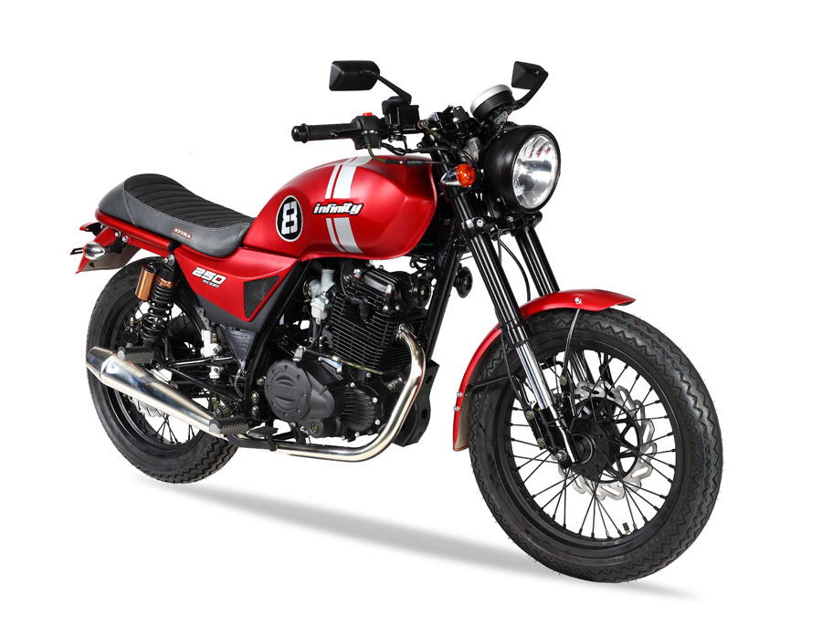 RYUKA INFINITY 250  ( สตาร์ทมือ ล้อซี่ ดิสก์เบรค ) RK250