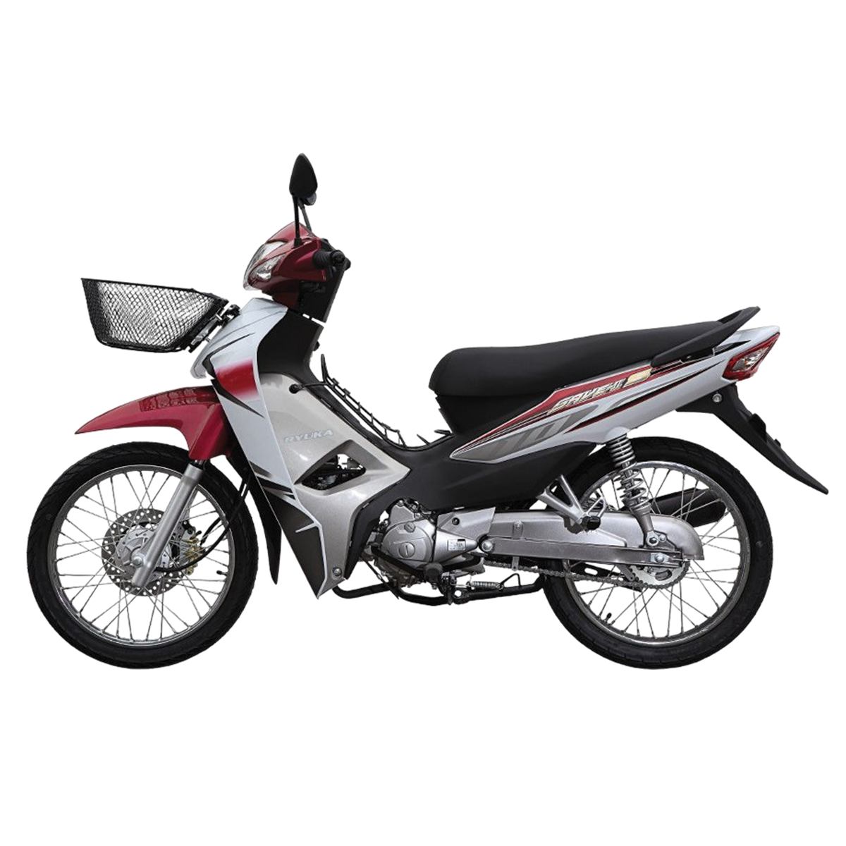 RYUKA SAVE-II S FI (ล้อซี่ลวด สตาร์ทมือ ดิสก์เบรก) RK110SW-5FI